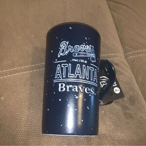 MLB Atlanta Braves Blue and White Ceramic Mug
